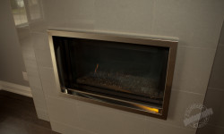 Gas Fireplace in Bonus Room