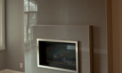 Gas Fireplace in Bonus Room